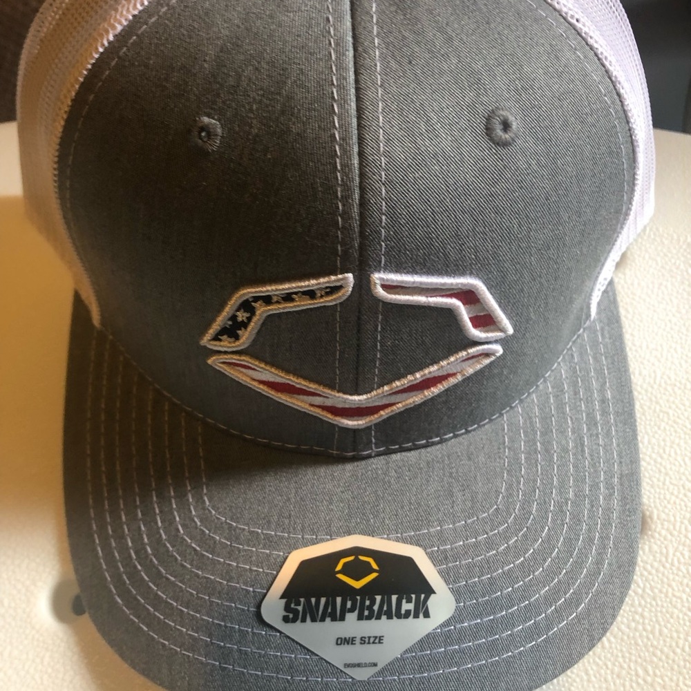 Gray Snapback Hat